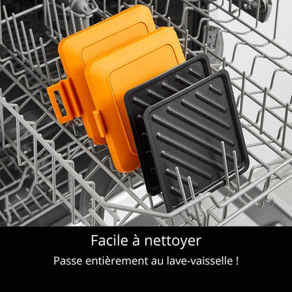 Machine à sandwich grillé au micro-ondes